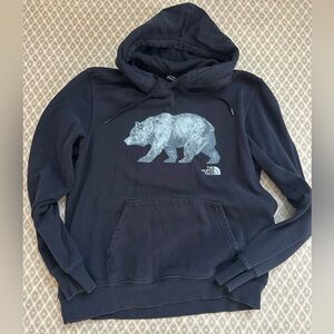 North Face hoody.
